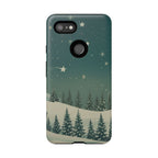Winter Night Samsung Galaxy/Google Pixel Phone Case - Christmas Holiday Collection