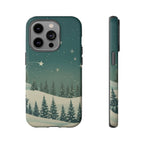 Winter Night Sky iPhone Case - Christmas Holiday Collection
