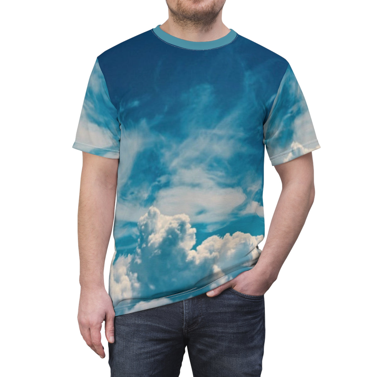 Clouds All-Over Print Tee