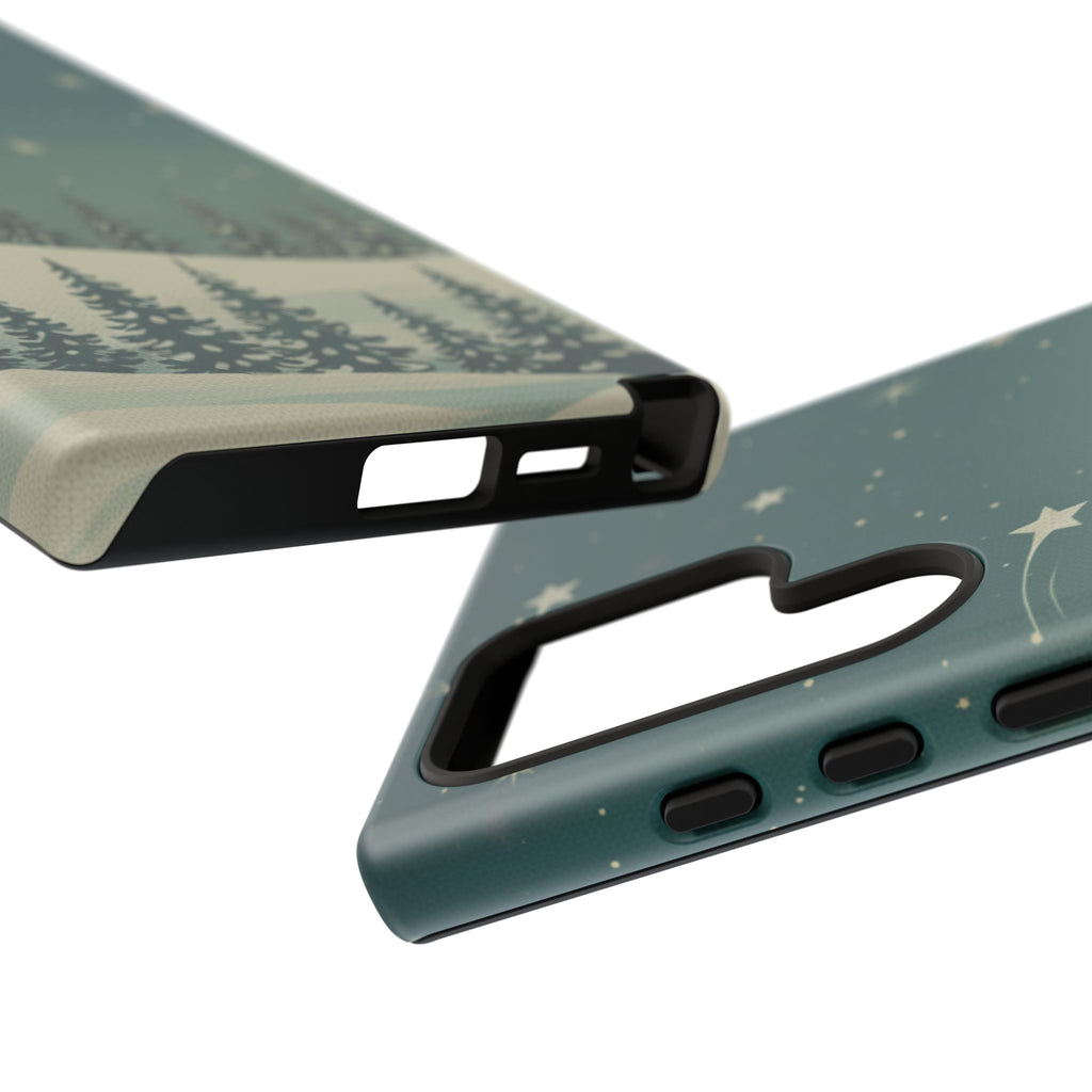 Winter Night Samsung Galaxy/Google Pixel Phone Case - Christmas Holiday Collection