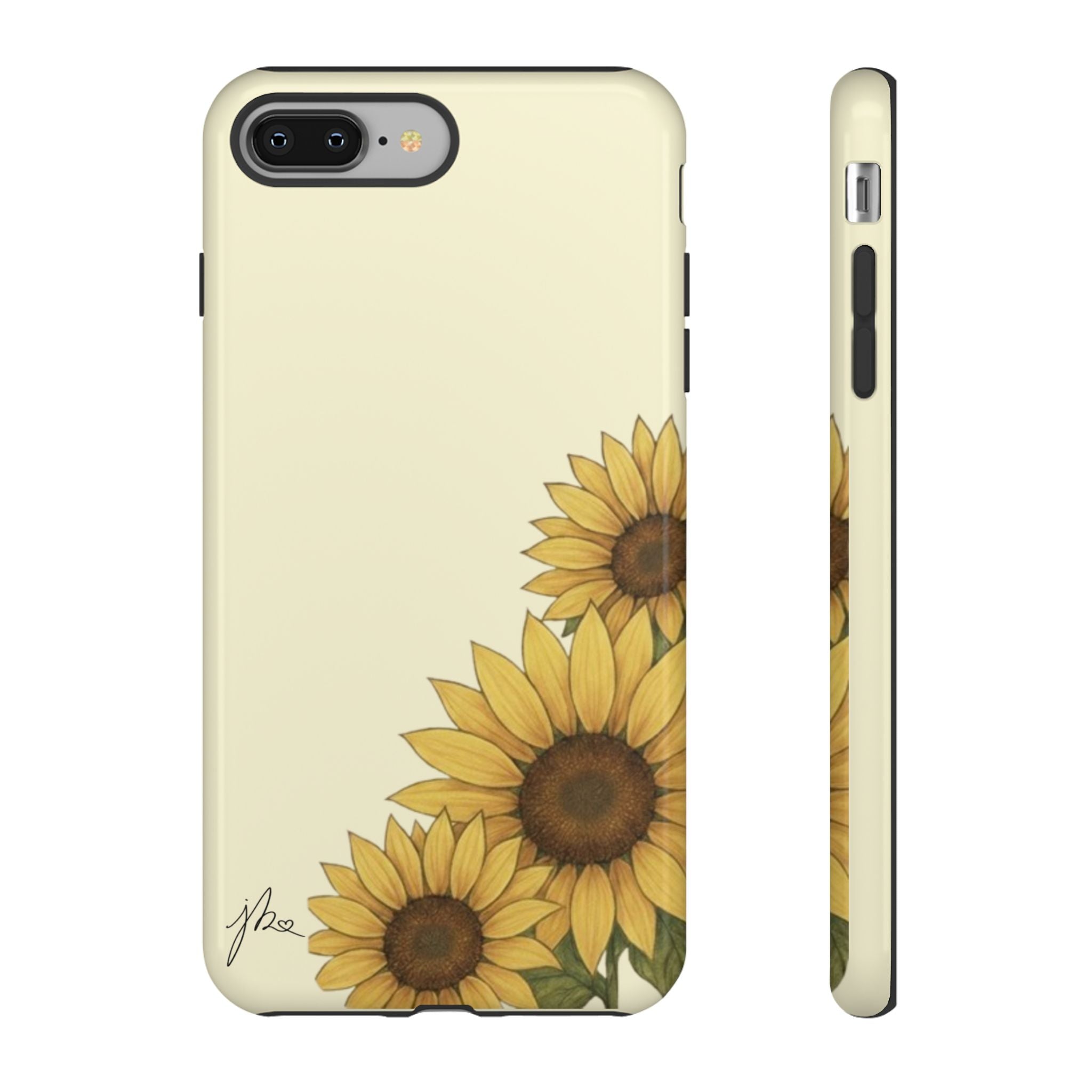 iPhone 8 - 12, 16 - 17 Tough Case - Sunflower Signature Collection by Juli