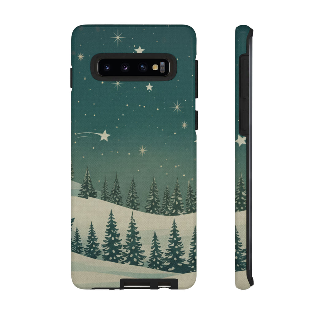 Winter Night Samsung Galaxy/Google Pixel Phone Case - Christmas Holiday Collection