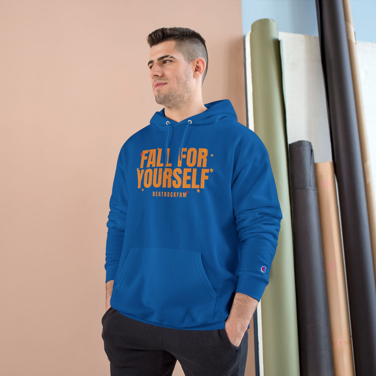 Fall For Yourself Champion Pullover Hoodie