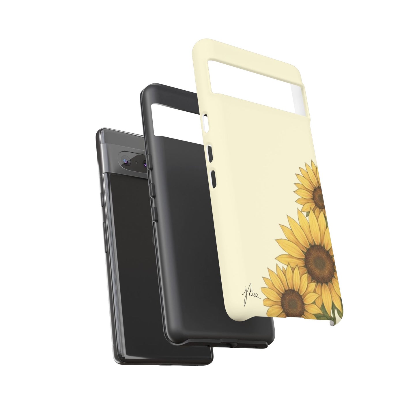 Samsung Galaxy/Google Pixel Tough Case - Sunflower Signature Collection by Juli
