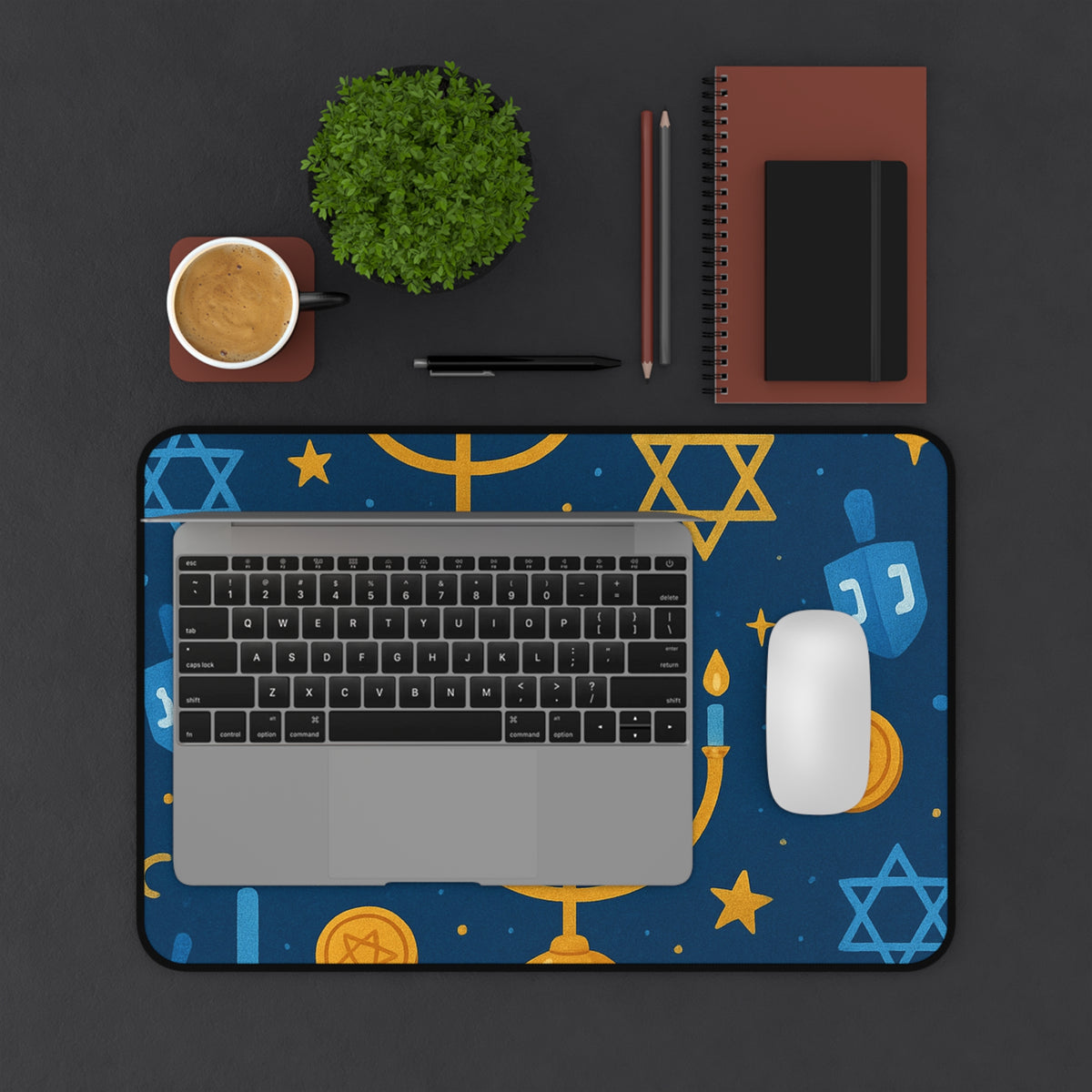 Hanukkah Desk Mat