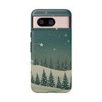 Winter Night Samsung Galaxy/Google Pixel Phone Case - Christmas Holiday Collection