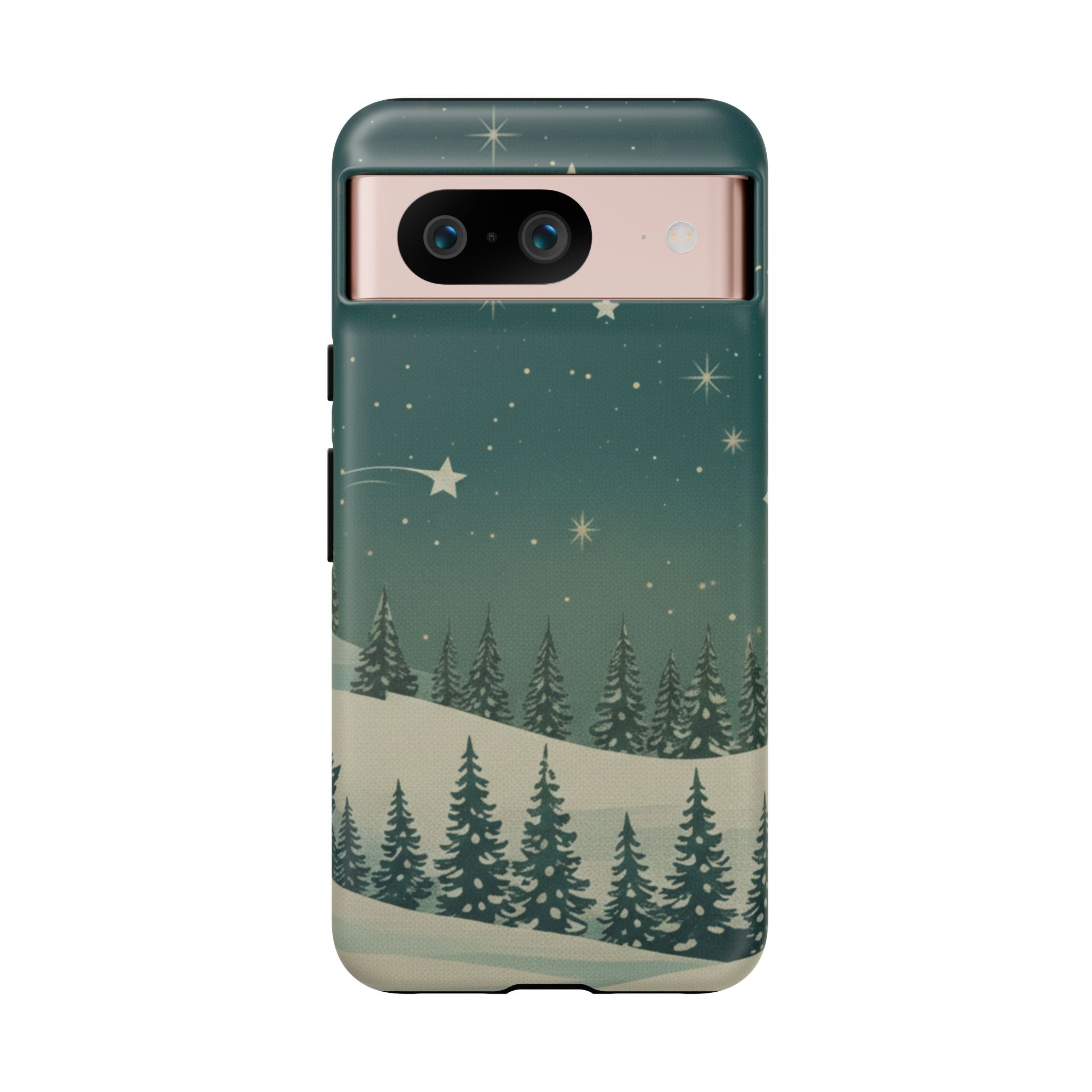 Winter Night Samsung Galaxy/Google Pixel Phone Case - Christmas Holiday Collection