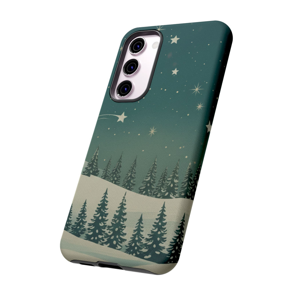 Winter Night Samsung Galaxy/Google Pixel Phone Case - Christmas Holiday Collection