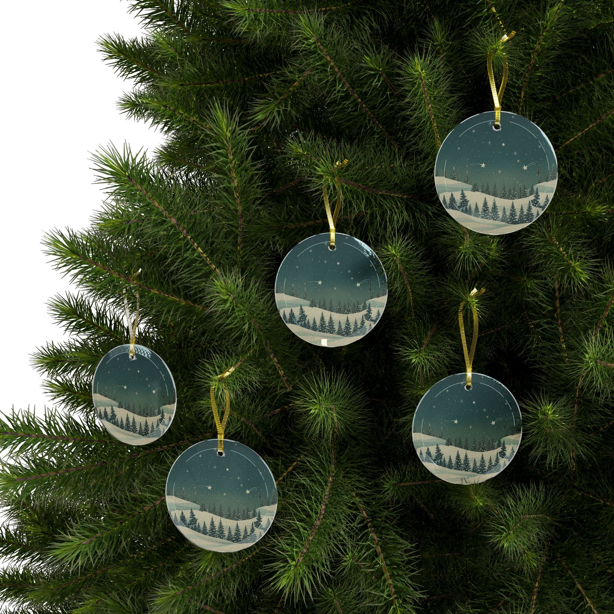 Glass Ornaments - Christmas Holiday Collection