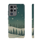 Winter Night Samsung Galaxy/Google Pixel Phone Case - Christmas Holiday Collection