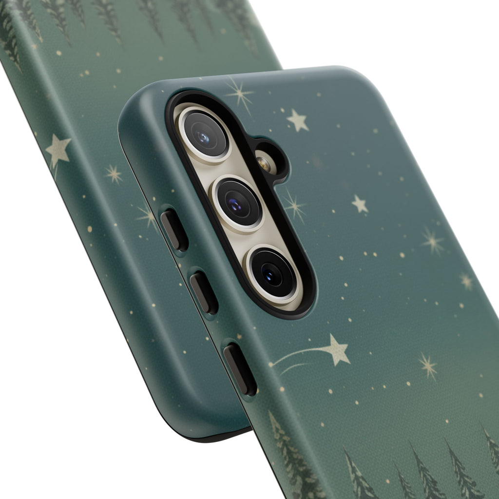 Winter Night Samsung Galaxy/Google Pixel Phone Case - Christmas Holiday Collection