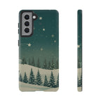 Winter Night Samsung Galaxy/Google Pixel Phone Case - Christmas Holiday Collection