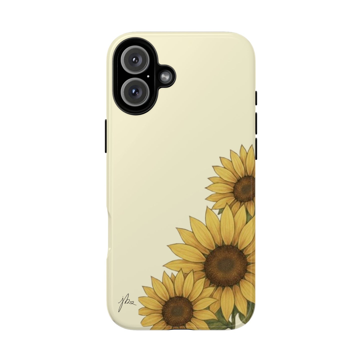 iPhone 8 - 12, 16 - 17 Tough Case - Sunflower Signature Collection by Juli