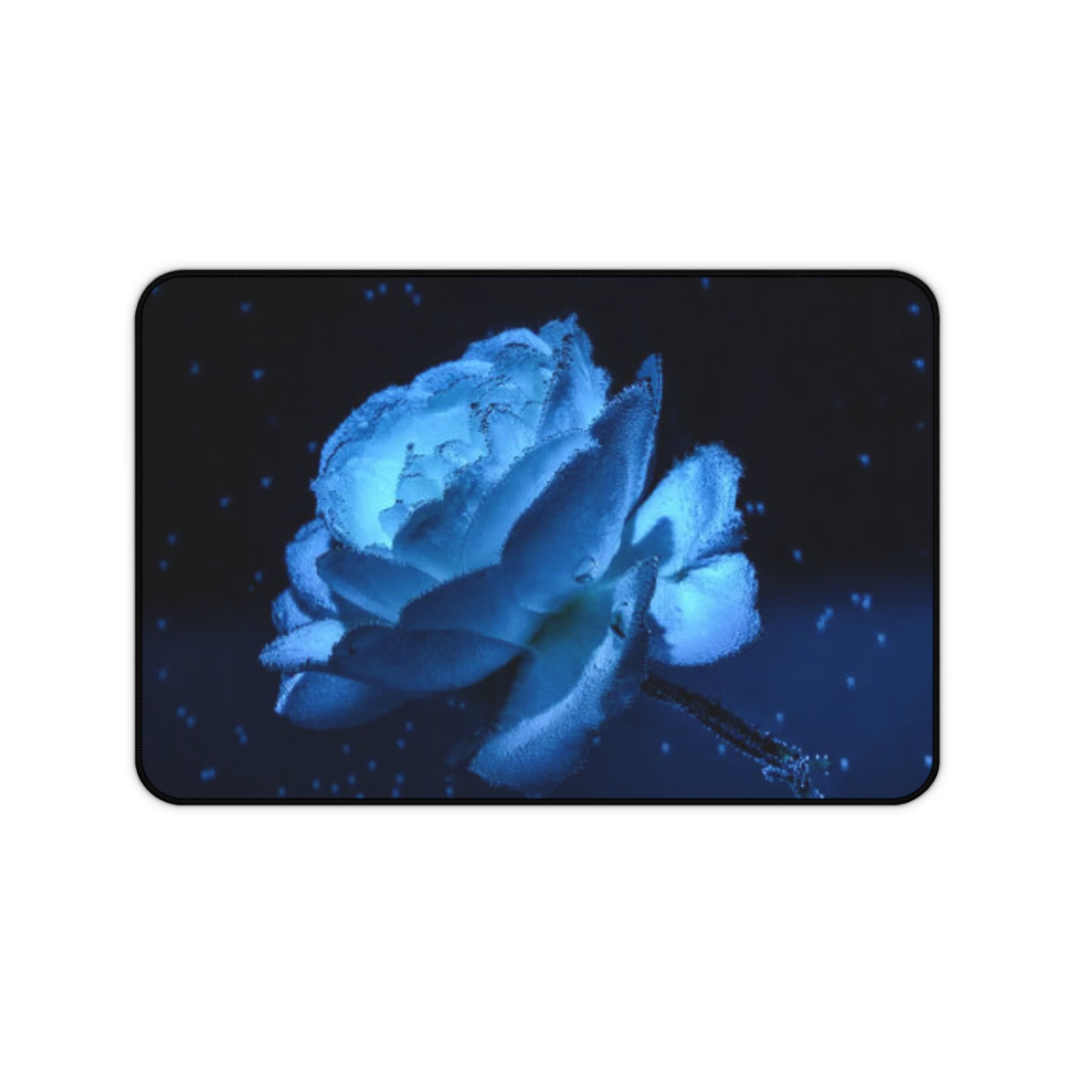 Blue Rose Desk Mat