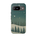 Winter Night Samsung Galaxy/Google Pixel Phone Case - Christmas Holiday Collection