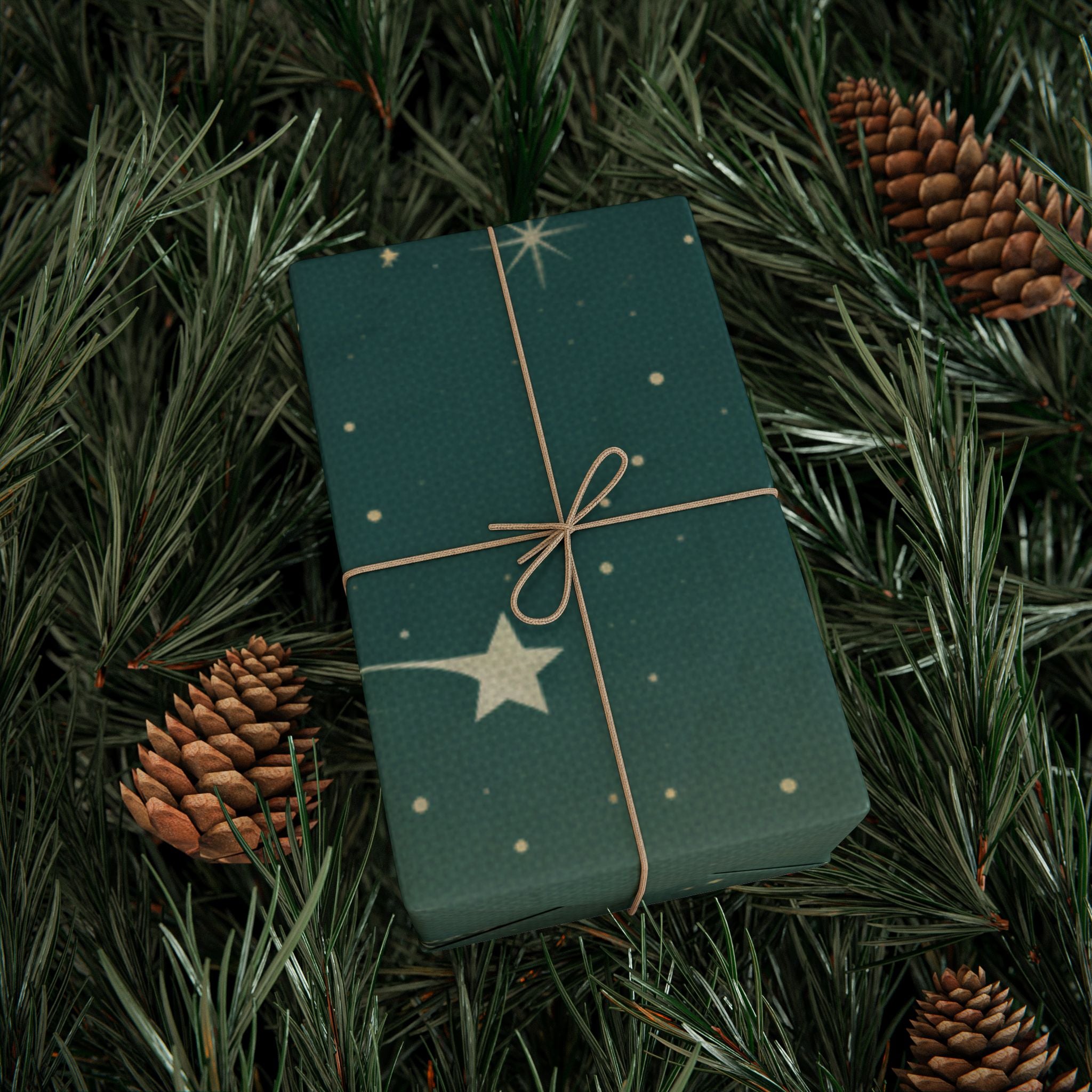 Winter Forest Wrapping Paper Roll - Christmas Holiday Collection