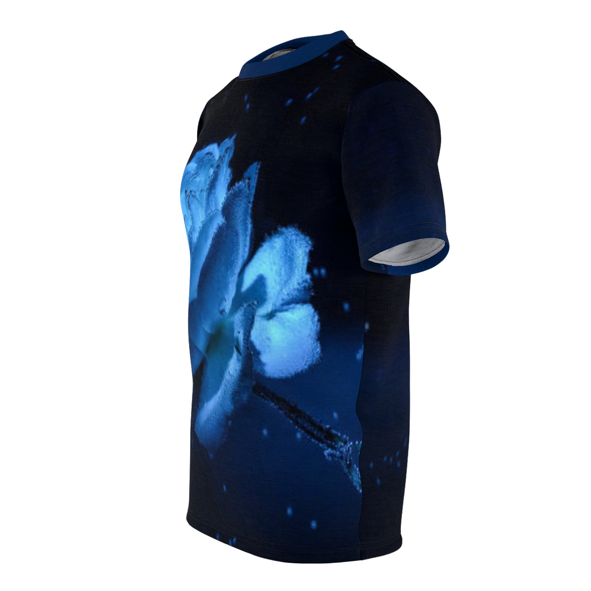 Blue Rose All-Over Print Tee