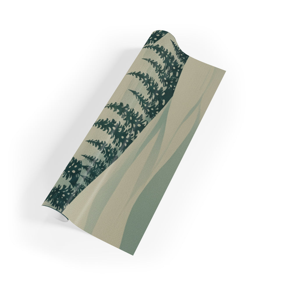 Winter Pines Gift Wrap Roll - Christmas Holiday Collection