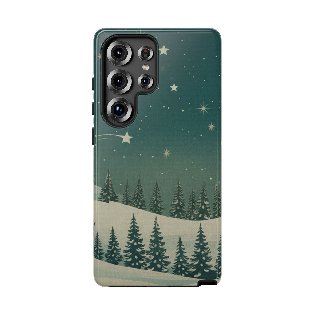 Winter Night Samsung Galaxy/Google Pixel Phone Case - Christmas Holiday Collection
