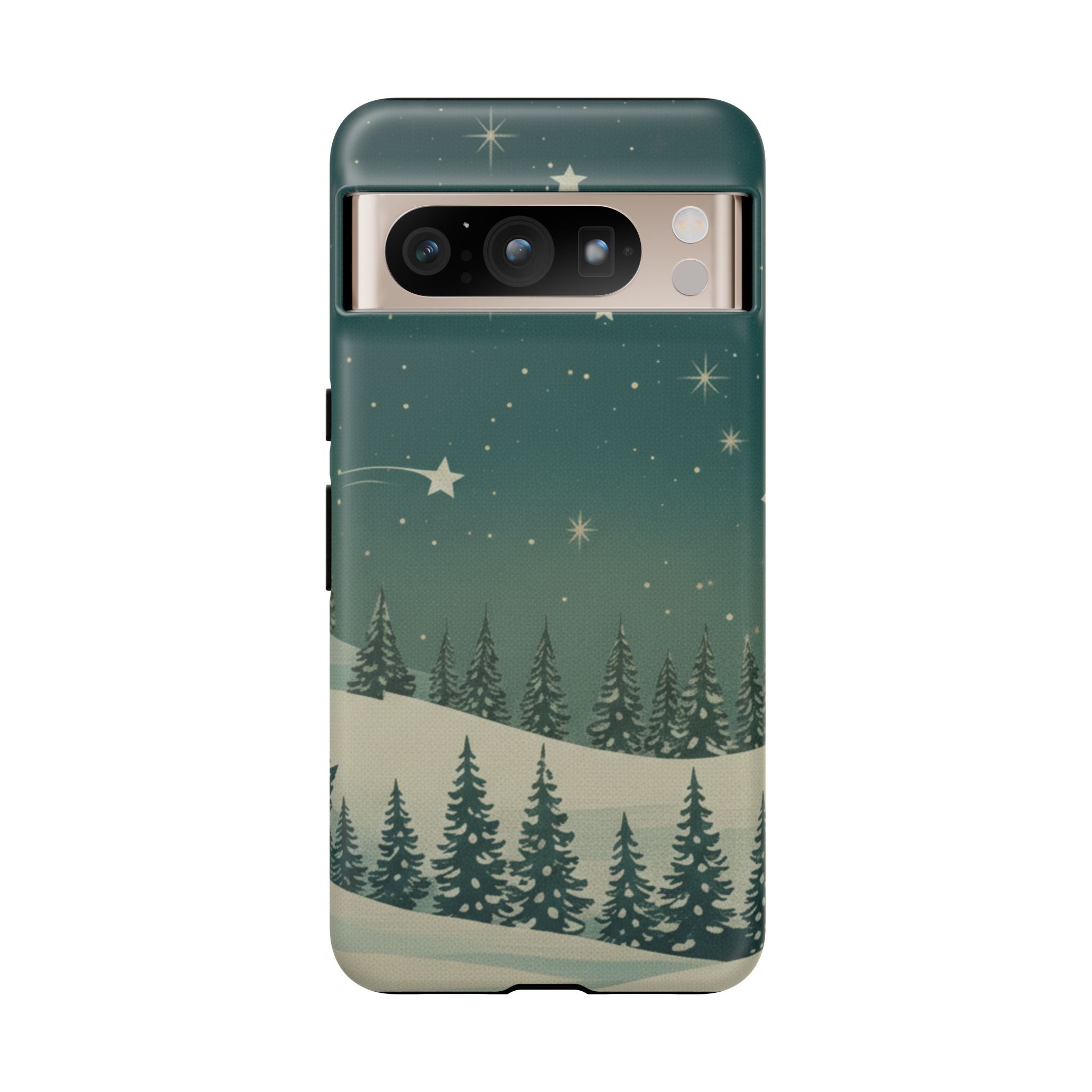 Winter Night Samsung Galaxy/Google Pixel Phone Case - Christmas Holiday Collection