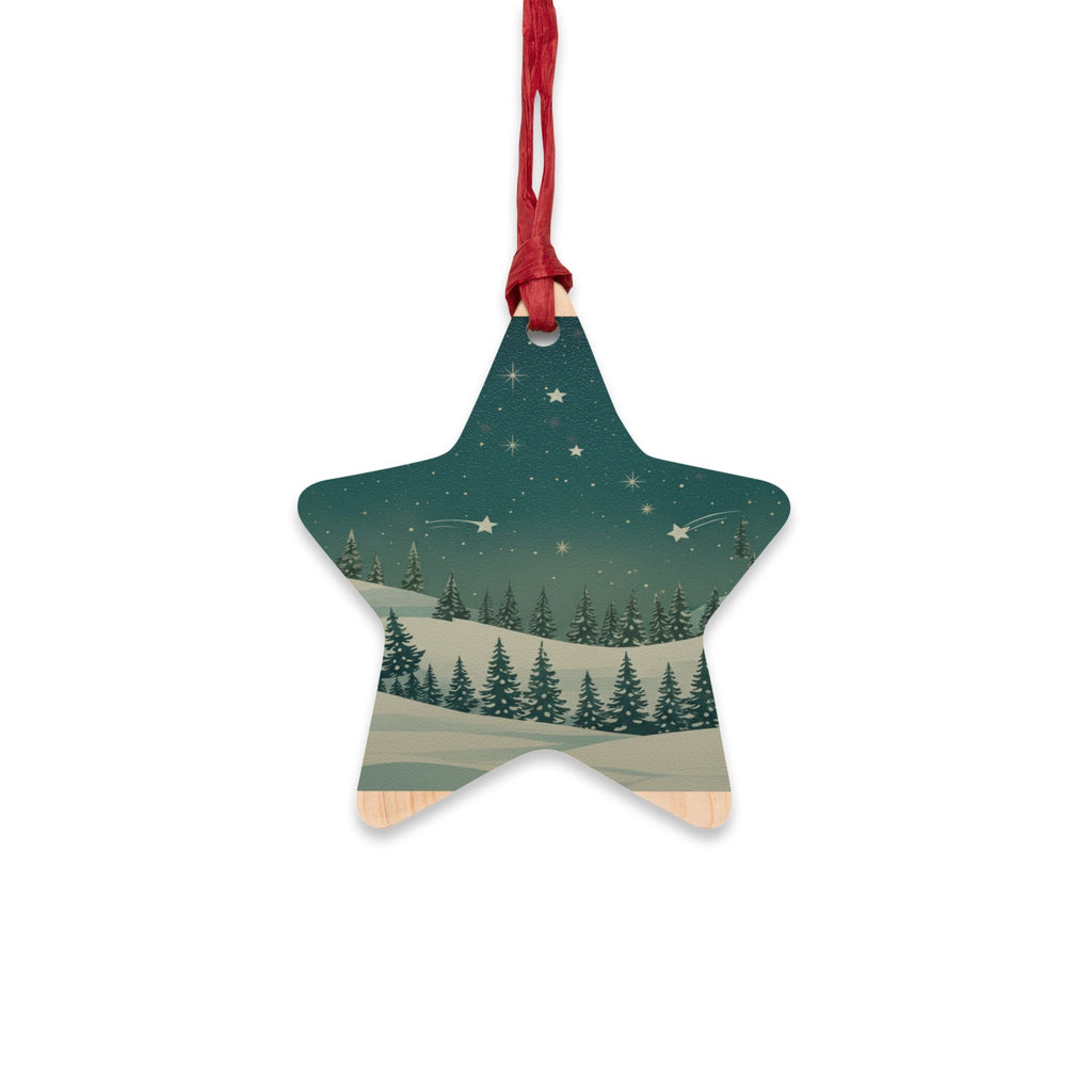 Bell Wood Ornament - Christmas Holiday Collection