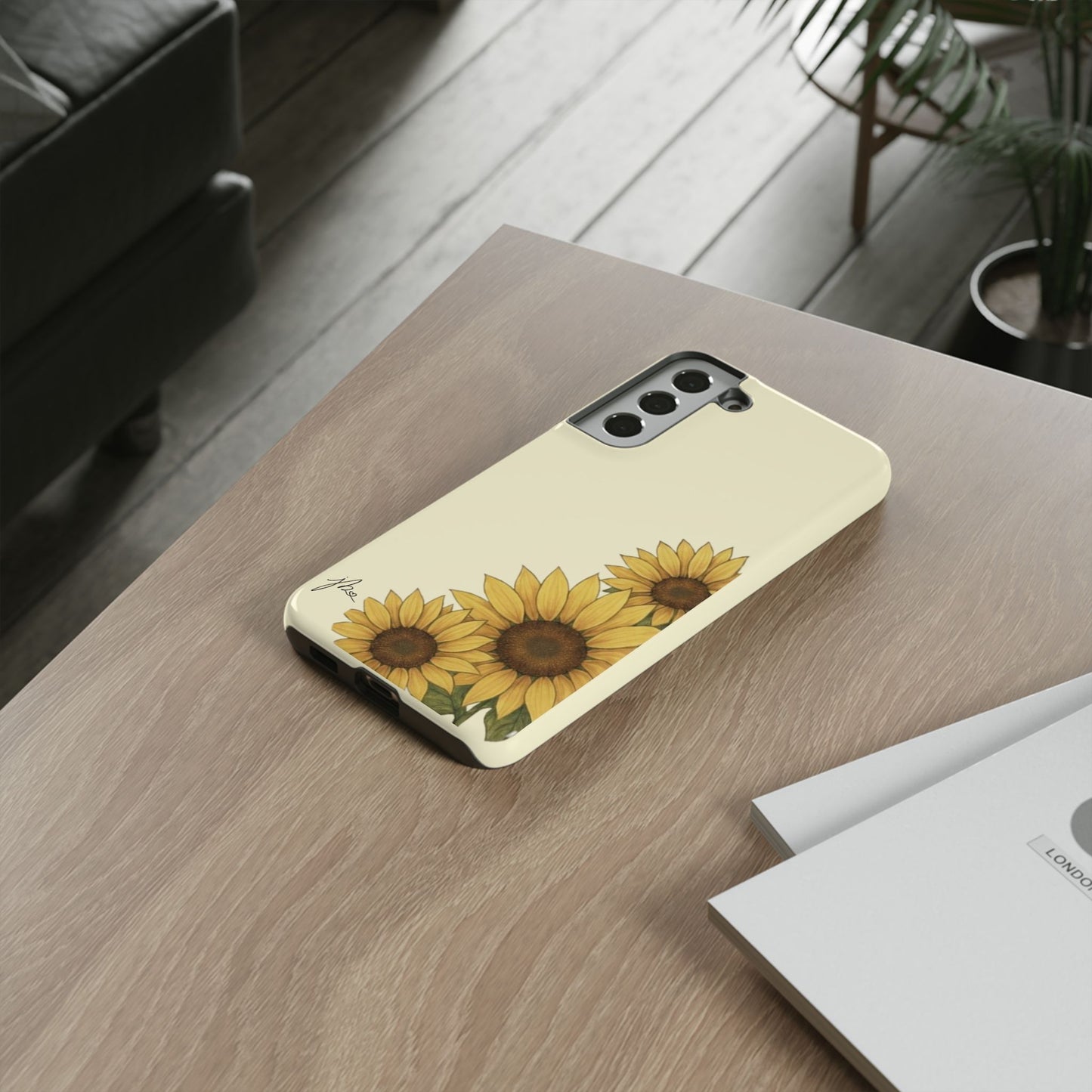 Samsung Galaxy/Google Pixel Tough Case - Sunflower Signature Collection by Juli