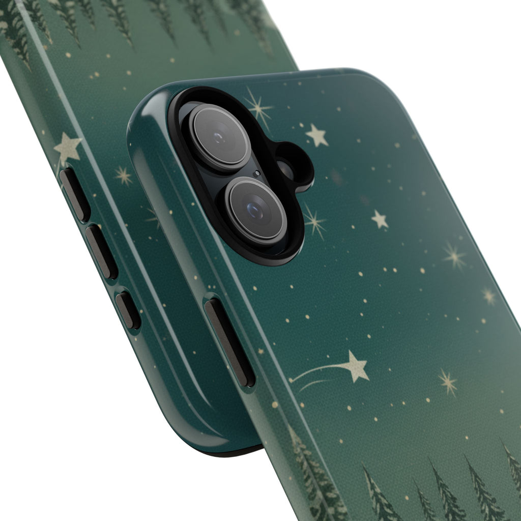 Winter Night Sky iPhone Case - Christmas Holiday Collection