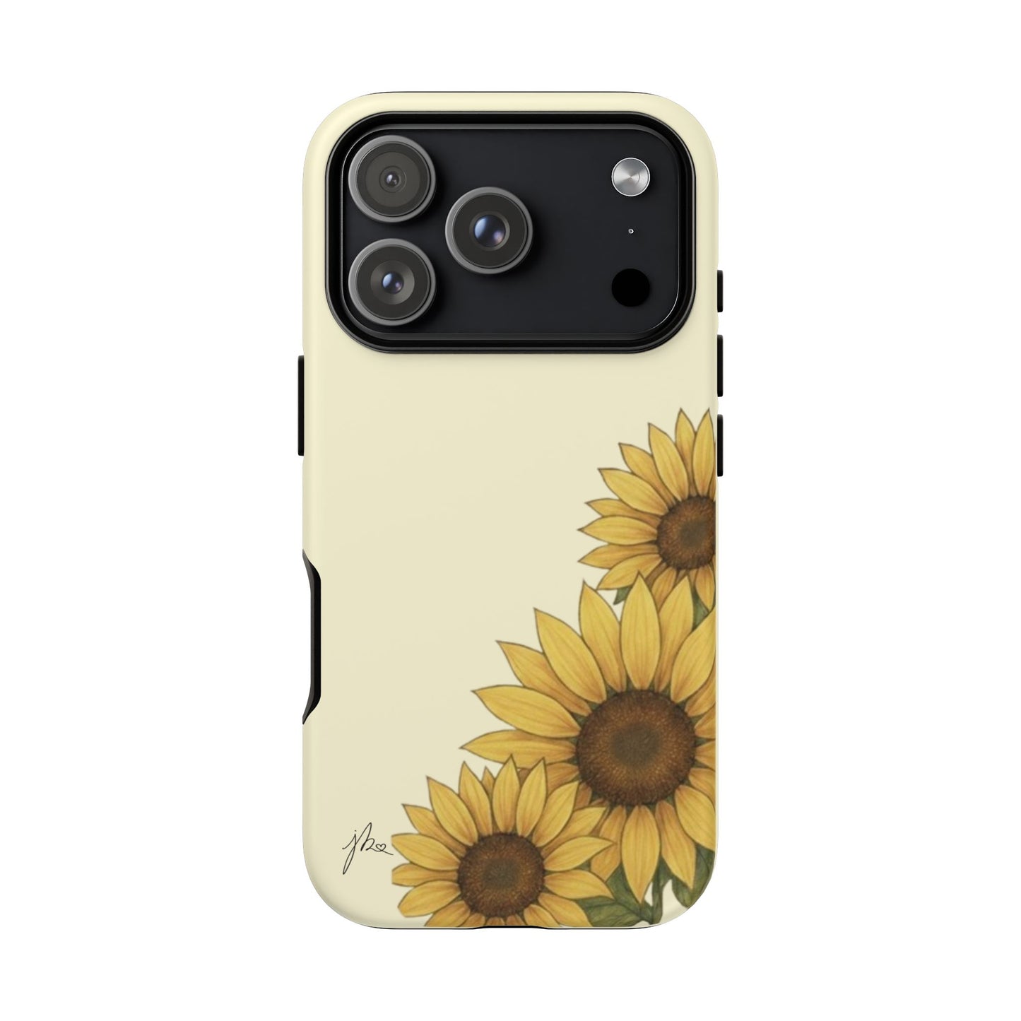 iPhone 8 - 12, 16 - 17 Tough Case - Sunflower Signature Collection by Juli