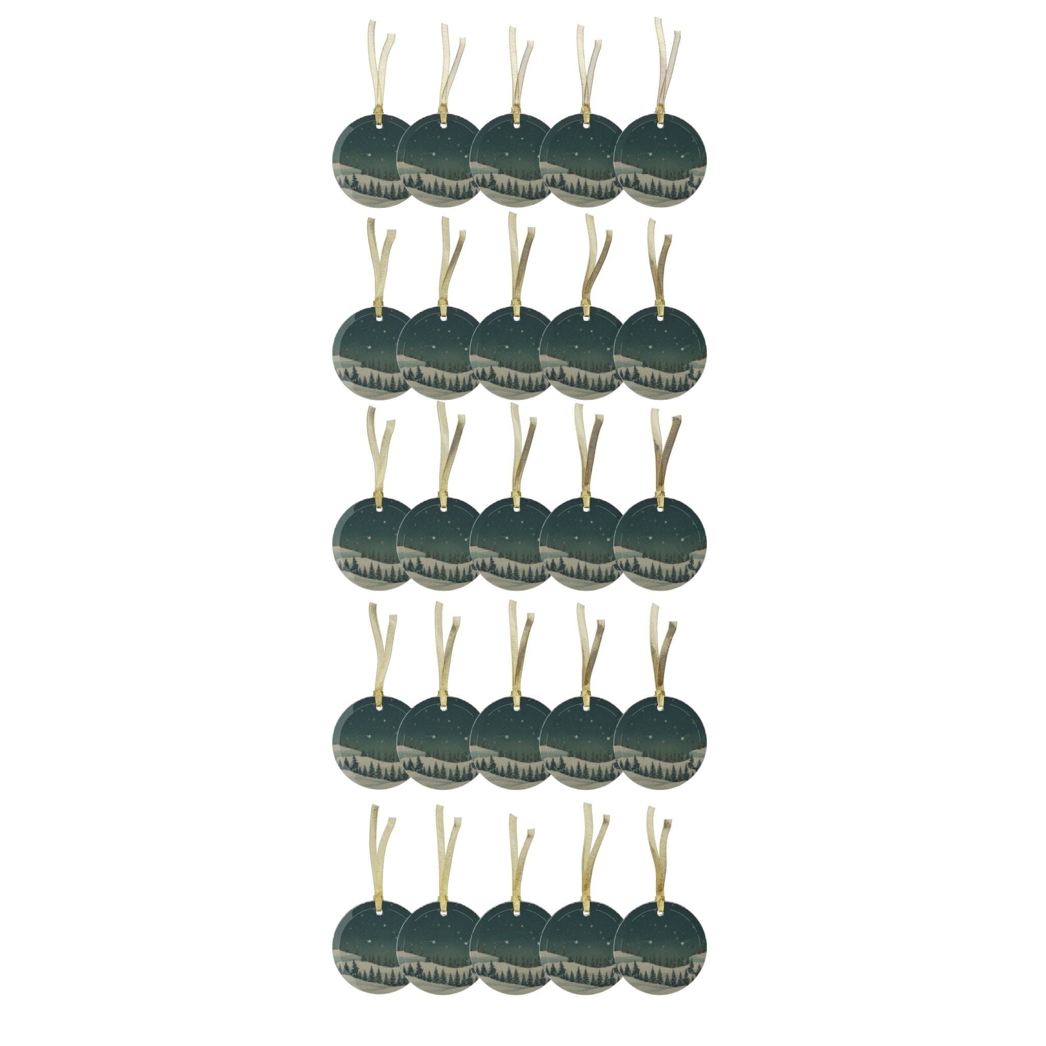 Glass Ornaments - Christmas Holiday Collection