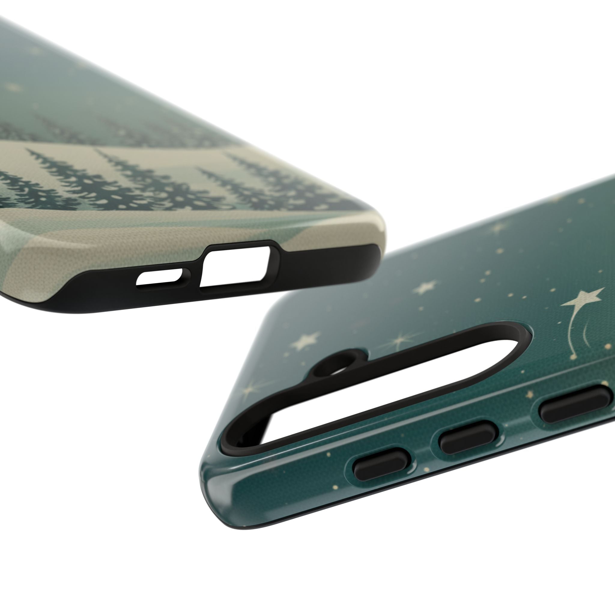 Winter Night Samsung Galaxy/Google Pixel Phone Case - Christmas Holiday Collection