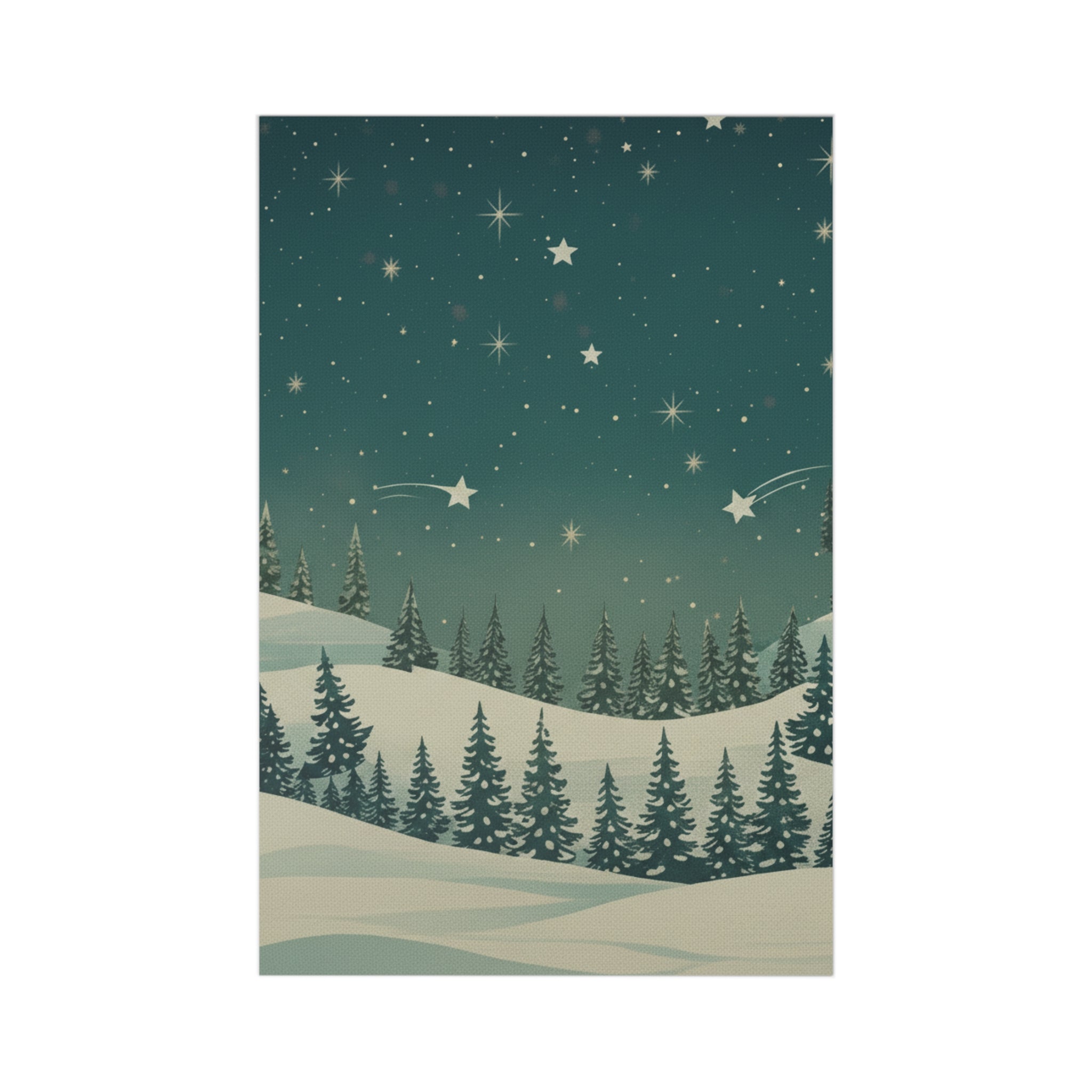 Winter Nights Postcard Set - Christmas Holiday Collection