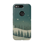 Winter Night Samsung Galaxy/Google Pixel Phone Case - Christmas Holiday Collection