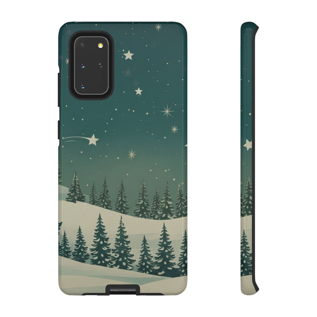 Winter Night Samsung Galaxy/Google Pixel Phone Case - Christmas Holiday Collection