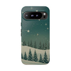 Winter Night Samsung Galaxy/Google Pixel Phone Case - Christmas Holiday Collection
