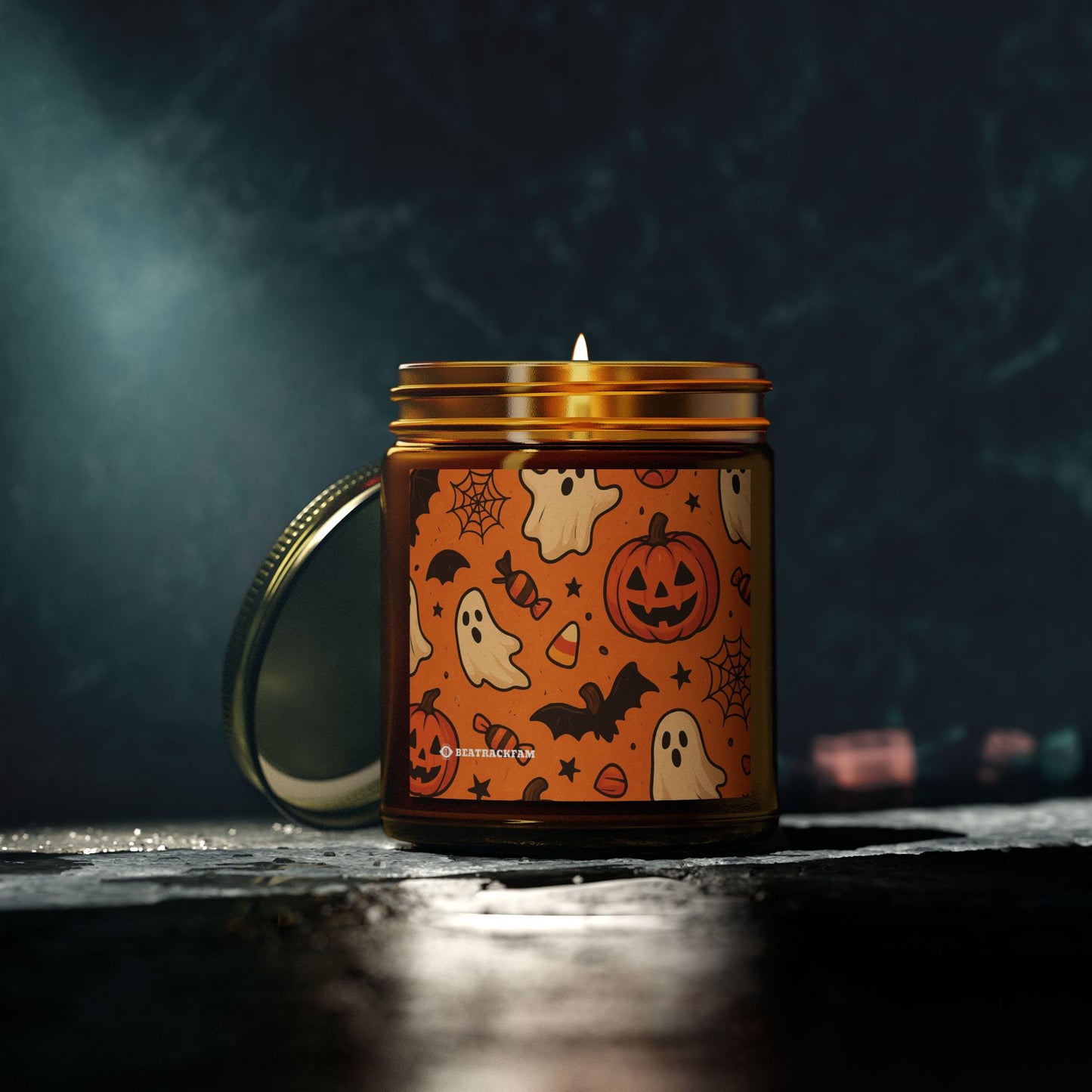 Coconut Apricot Wax Scented Candles - Holiday Collection (Halloween)