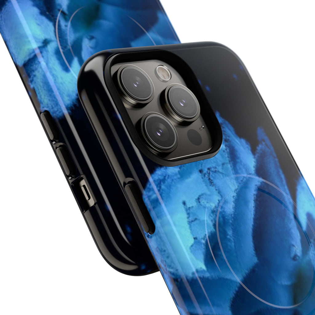 Blue Rose Magnetic Phone Case
