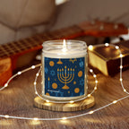 Coconut Apricot Wax Scented Candles - Holiday Collection (Chanukah)