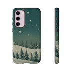 Winter Night Samsung Galaxy/Google Pixel Phone Case - Christmas Holiday Collection