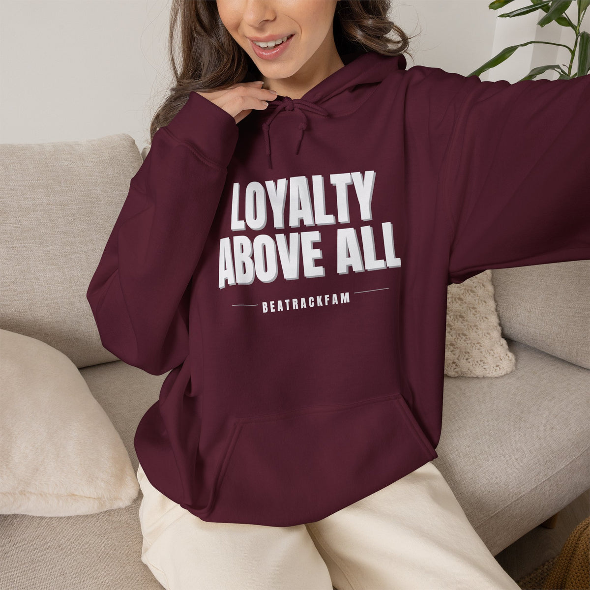 Loyalty Above All Unisex Heavy Blend™ Hooded Sweatshirt