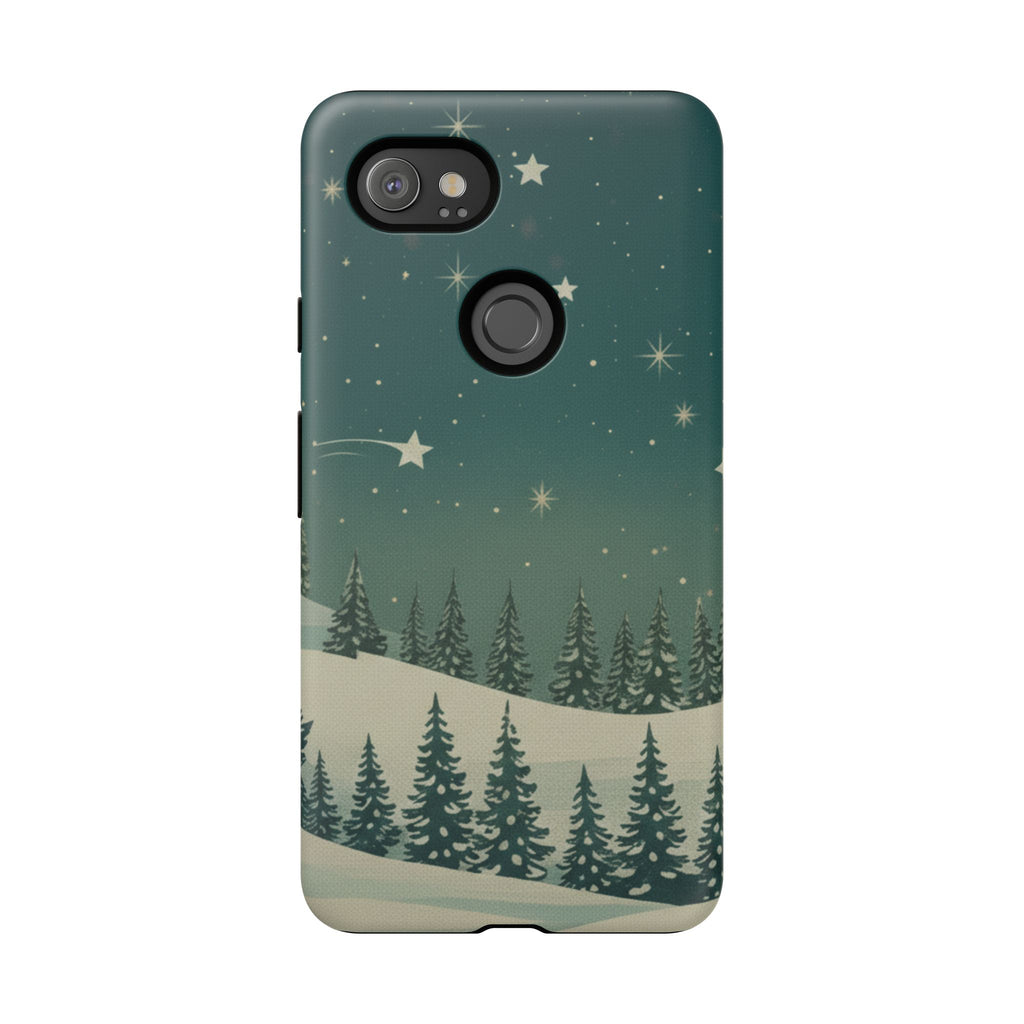 Winter Night Samsung Galaxy/Google Pixel Phone Case - Christmas Holiday Collection