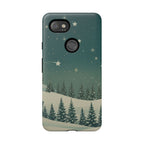 Winter Night Samsung Galaxy/Google Pixel Phone Case - Christmas Holiday Collection