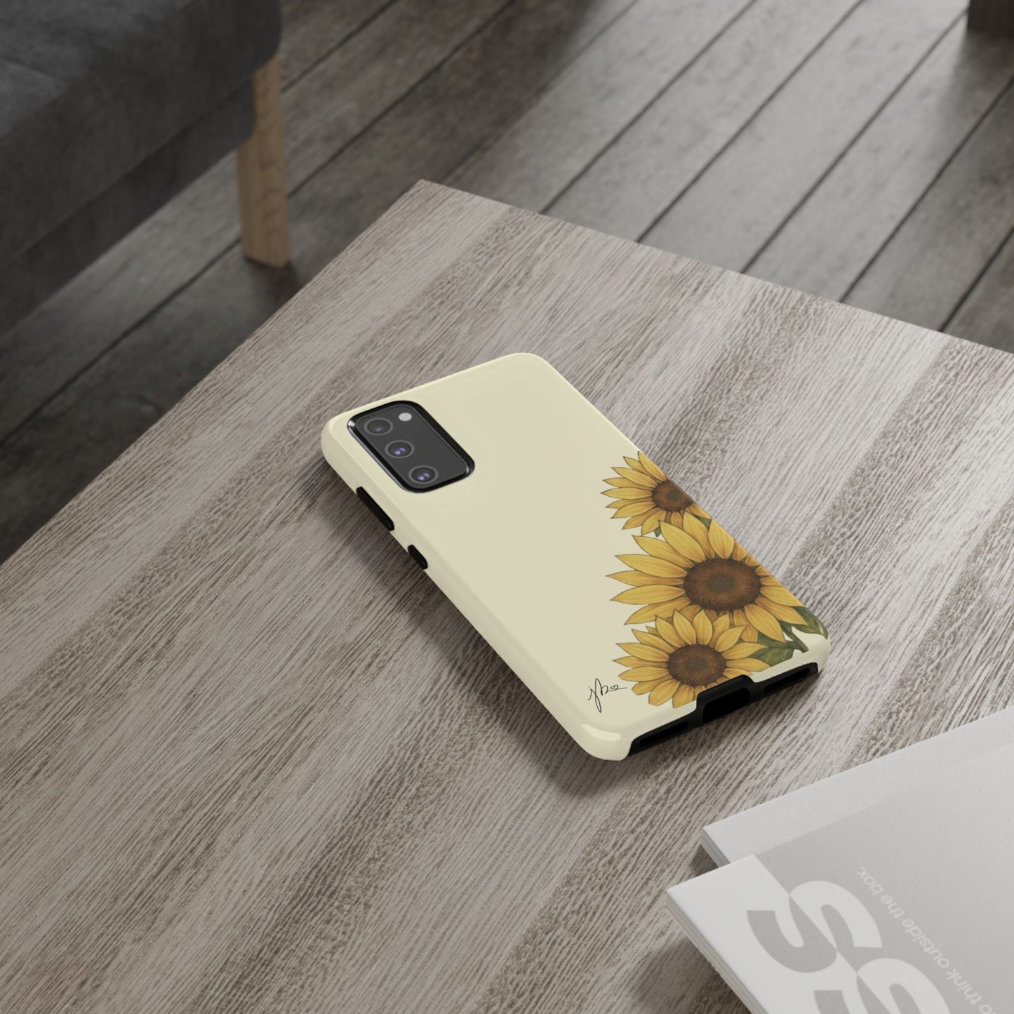Samsung Galaxy/Google Pixel Tough Case - Sunflower Signature Collection by Juli