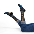 Hanukkah Crew Socks