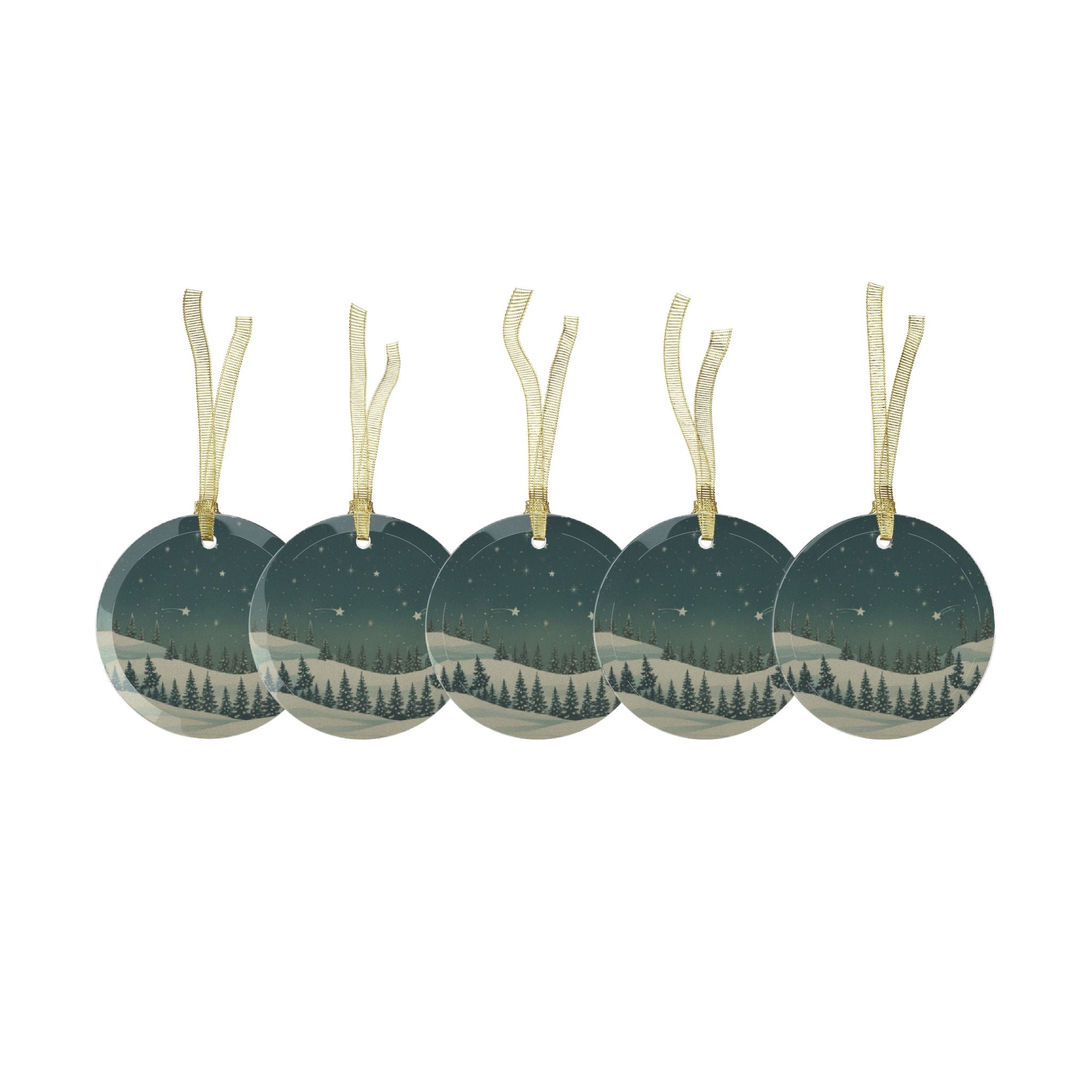 Glass Ornaments - Christmas Holiday Collection