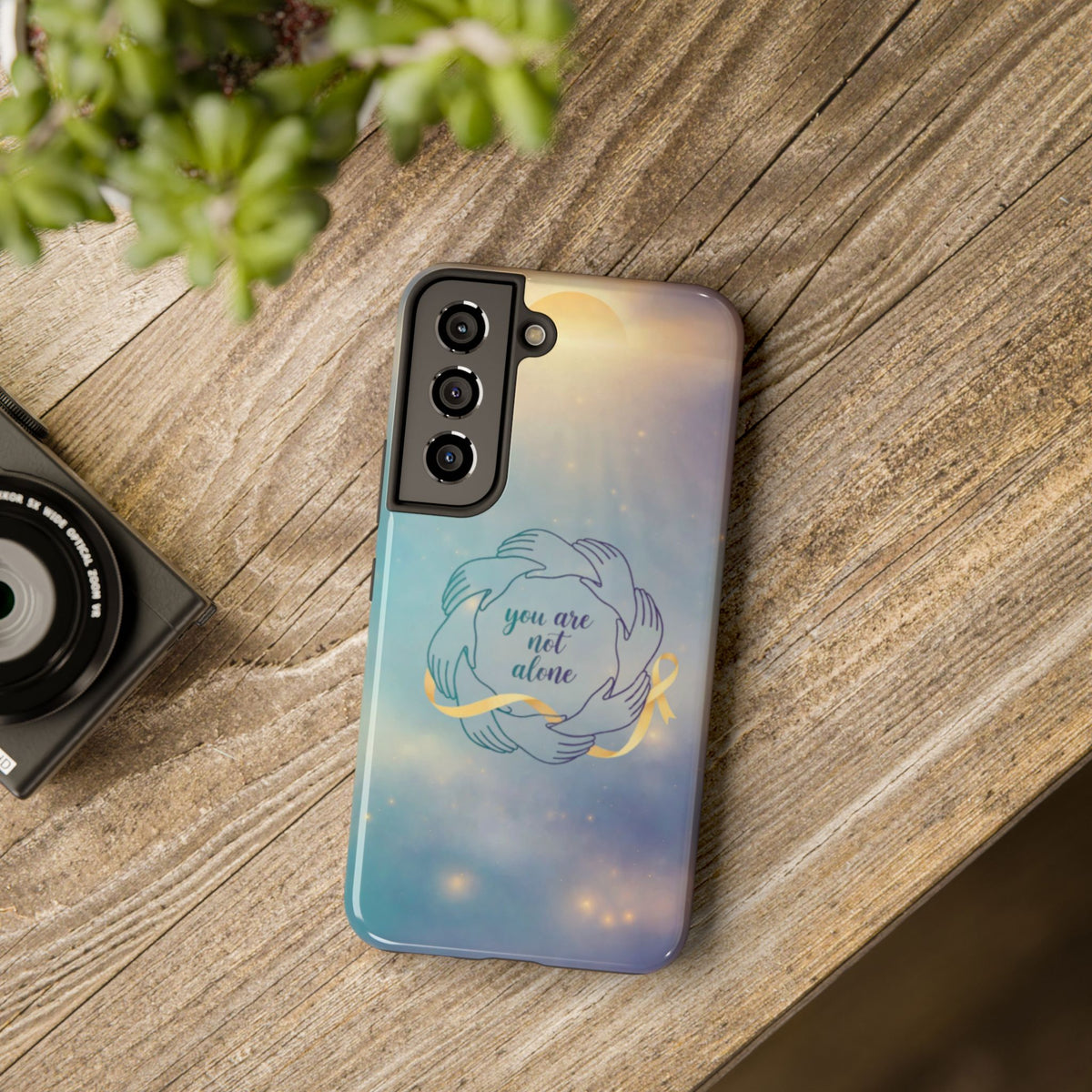 You Are Not Alone Tough Phone Case