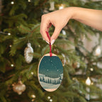 Bell Wood Ornament - Christmas Holiday Collection