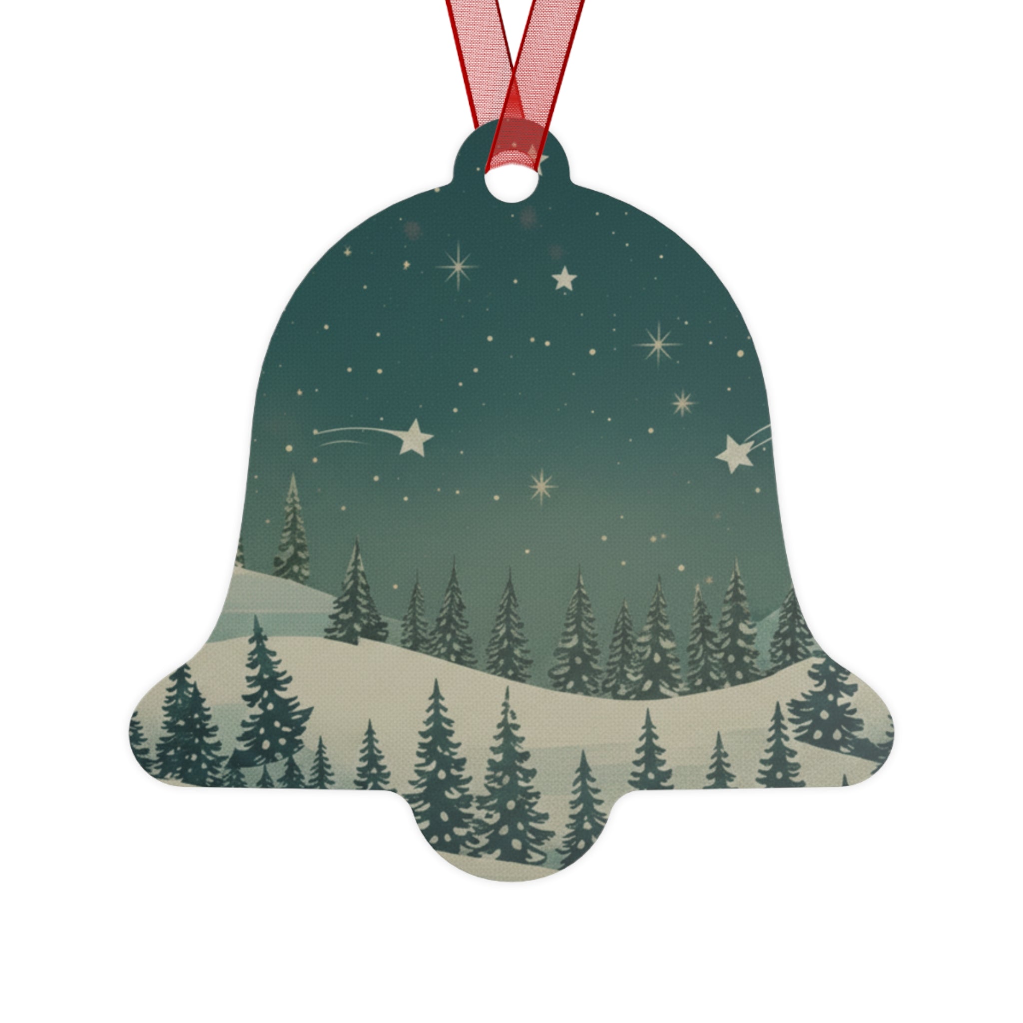 Bell Metal Ornament - Christmas Holiday Collection