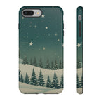 Winter Night Sky iPhone Case - Christmas Holiday Collection