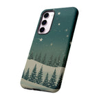 Winter Night Samsung Galaxy/Google Pixel Phone Case - Christmas Holiday Collection