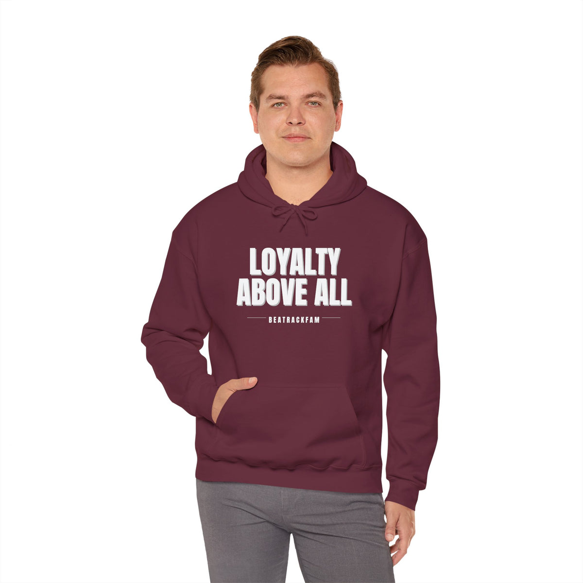Loyalty Above All Unisex Heavy Blend™ Hooded Sweatshirt